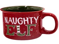 Lazy One Naughty Elf Mug 12oz