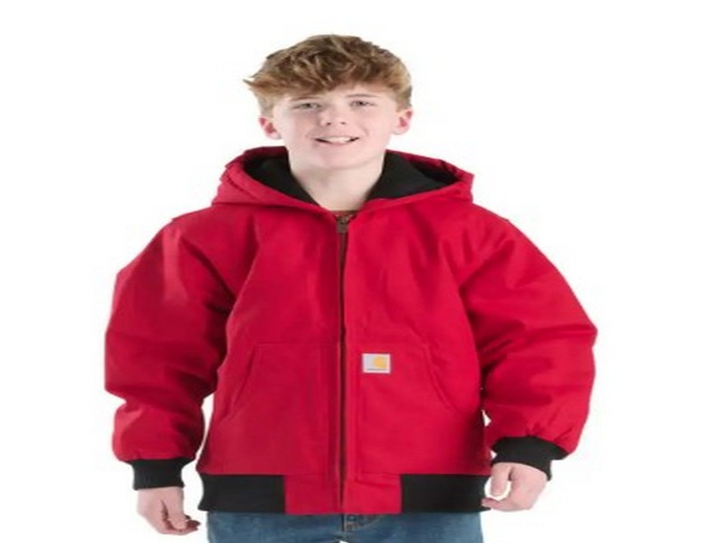 Kid's Carhartt Insulated Jacket Red