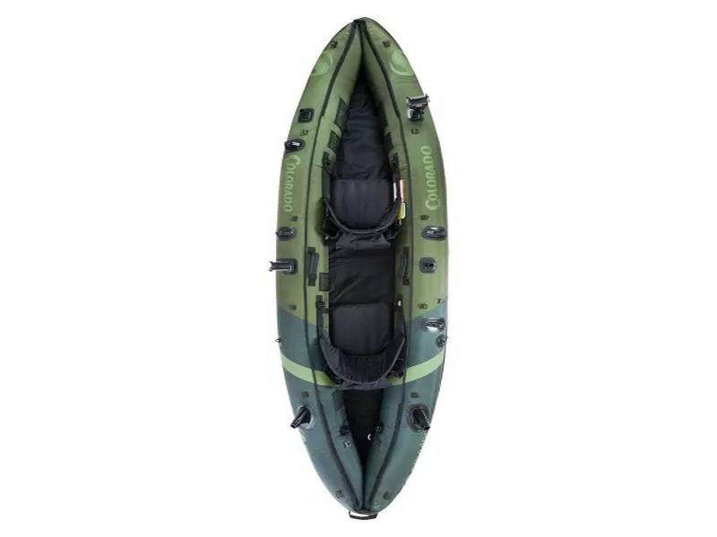 Sevylor Colorado 2-Person Inflatable Fishing Kayak Complete with Paddle &