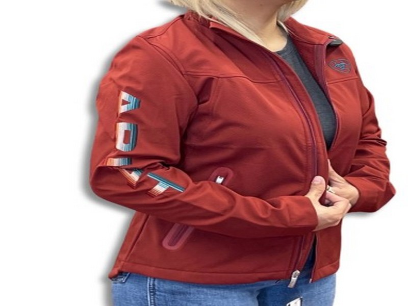 Women's Ariat Team Jacket Red