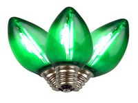 Led C7 Green Rplsmt 25ct