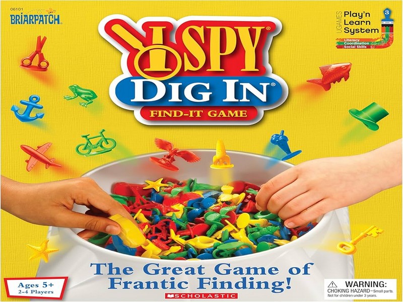 I Spy Dig-in Find It Game