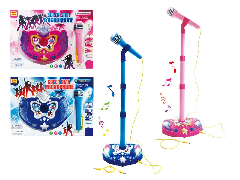 Light & Sound Kids Karoke Stand