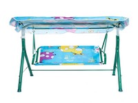 Kids Swing Bench with Canopy