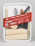 Linzer Project Select 9 in. W Regular Paint Roller Kit Threaded End