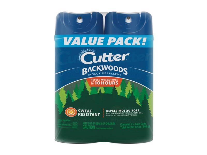 Cutter Backwoods Insect Repellent Liquid For Fleas/Flies/Gnats/Mosquitos,