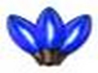 Holiday Bright Lights LED C9 Blue Replacement Christmas Light Bulbs