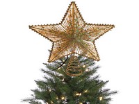 Led Tree Tppr Gld Star