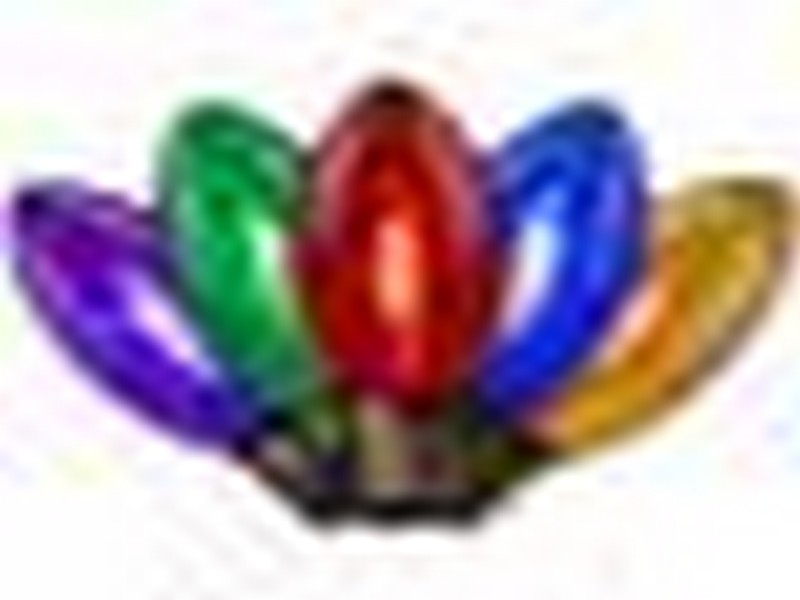 Holiday Bright Lights LED C9 Multicolored Replacement Christmas Light Bulbs
