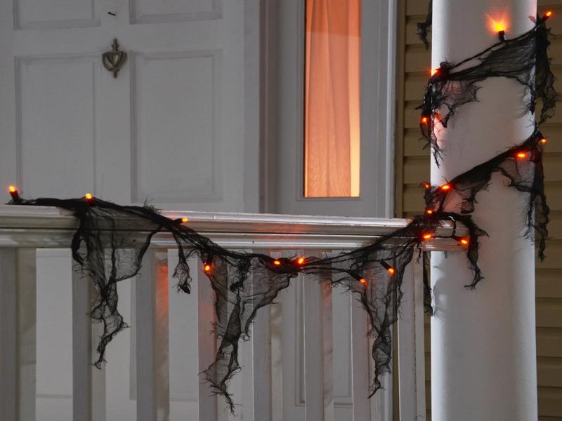 Led Gauze Garland 9ft