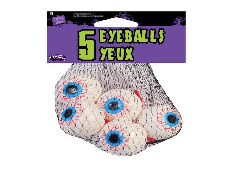 Hng Dcr Eyeballs 5pc