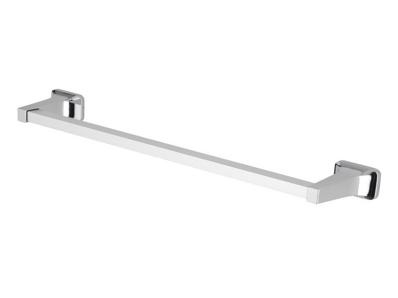 OakBrook Collection Chrome Towel Bar 18 in. L Die Cast Zinc