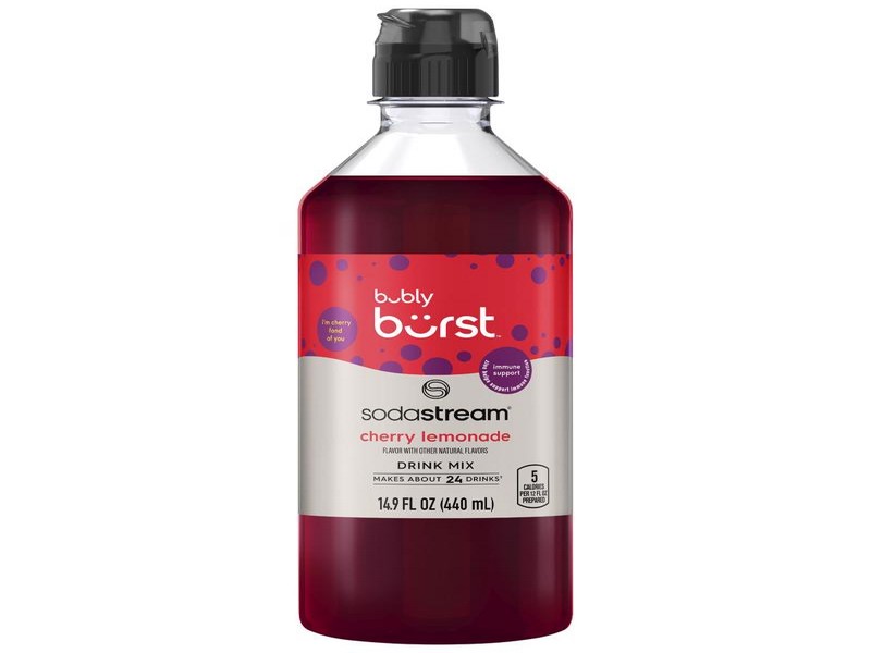 SodaStream Bubly Burst Cherry Limeade Soda Mix, 440 oz., 1 pk.