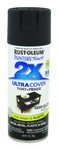 Rust-Oleum Painter's Touch 2X Ultra Cover Semi-Gloss Black Paint + Primer Spray Paint 12 oz