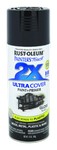 Rust-Oleum Painter's Touch 2X Ultra Cover Gloss Black Paint + Primer Spray Paint 12 oz