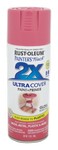 Rust-Oleum Painter's Touch 2X Ultra Cover Gloss Berry Pink Paint + Primer Spray Paint 12 oz