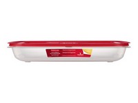 Rubbermaid Easy Store 28.8 cups Clear Food Container and Lid, 1 pk