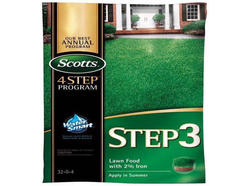 Scotts Step 3 32-0-4 Annual Program Lawn Fertilizer For All Grasses 5000 sq ft