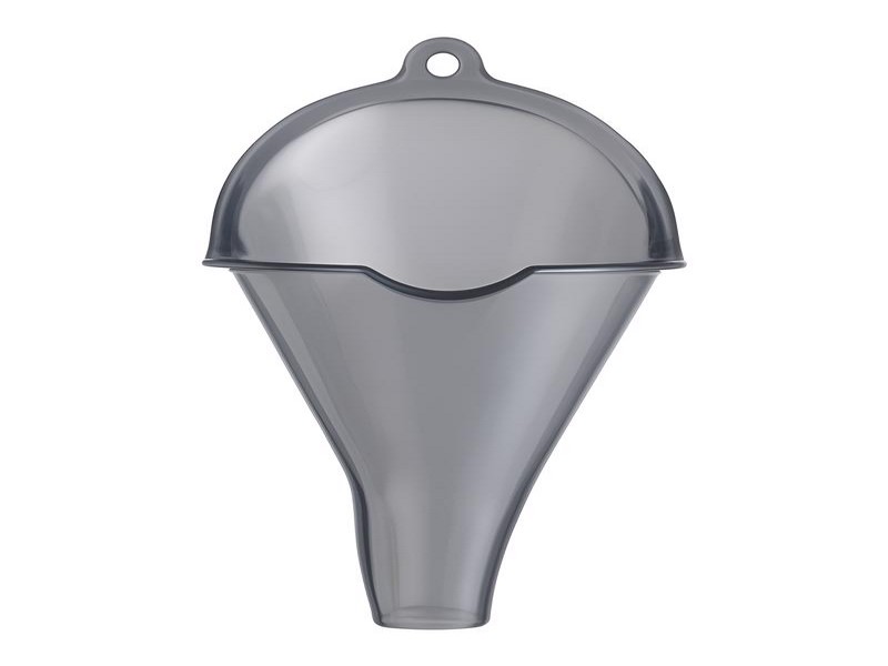 OEMTOOLS Clear 5.8 in. H Plastic Funnel