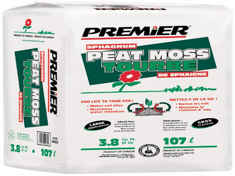Premier Organic Sphagnum Peat Moss 3.8 ft&sup3;