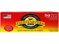 Lightning Nugget Natural Pine Fire Starter,15 min, 50 pk