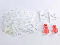Simple Living Solutions Ladderless Light Clips, 50 pk