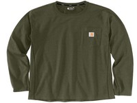 Shirt Mens L/s Pckt Force Basil