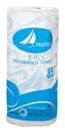 Harbor Paper Towels 85 sheet 2 ply 1 pk