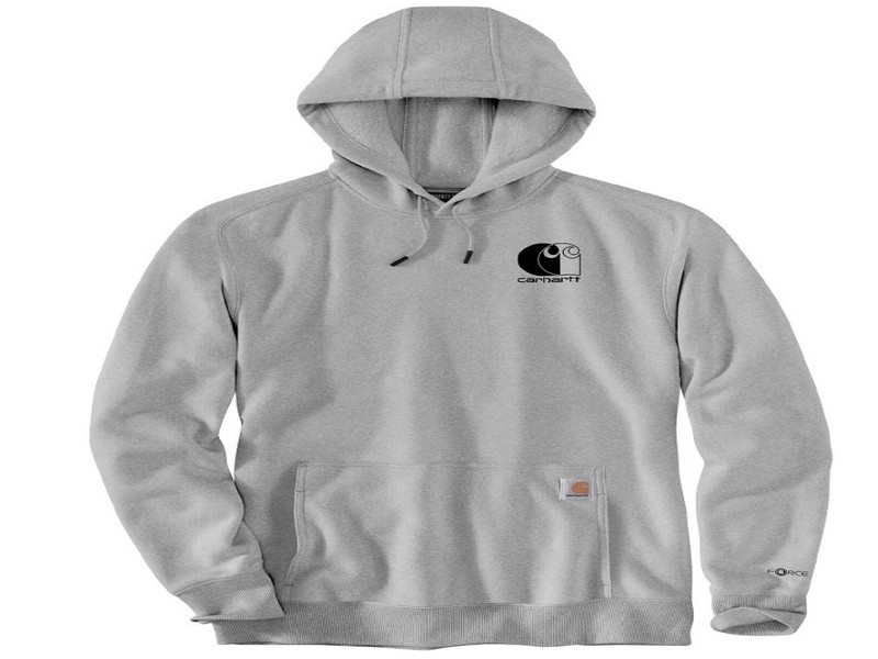 Men's Carhartt Force Hoodie Asphalt