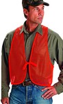 Vest Safety Orange Mesh Lrghole
