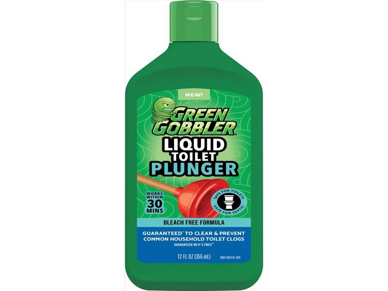 Green Gobbler Liquid Toilet Clog Remover, 12 fl. oz.