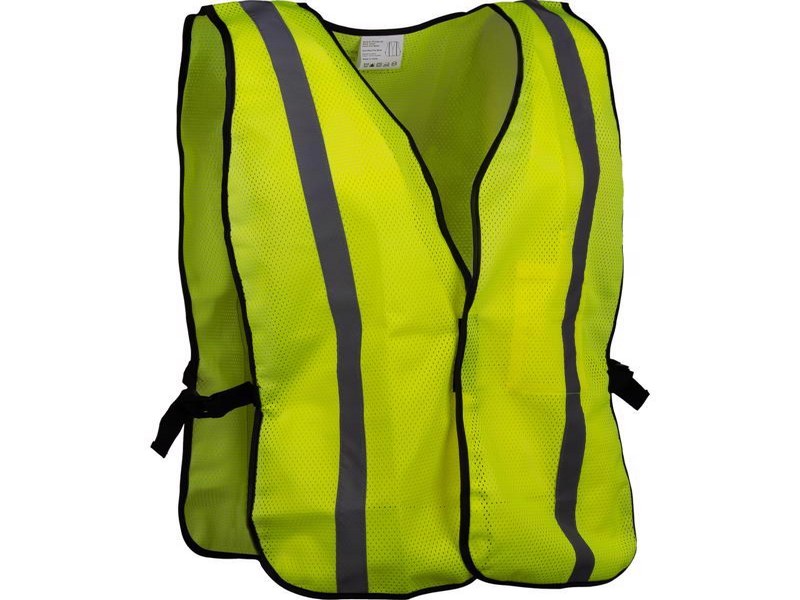 PIP Pro Safety Reflective Safety Vest Yellow, One Size Fits Most