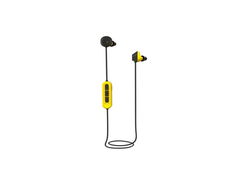 3M Bluetooth Ear Plugs/Ear Phones With Mic, Black/Yellow