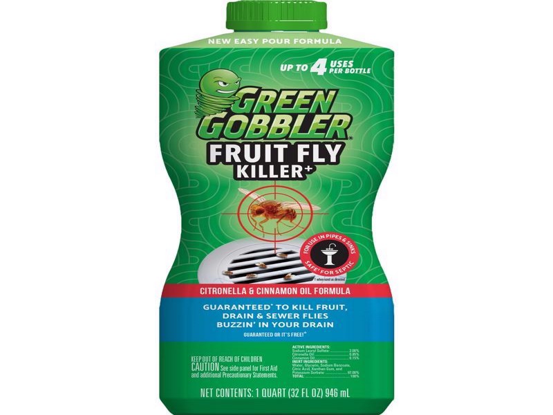 Green Gobbler Liquid Fruit Fly Killer 32 oz
