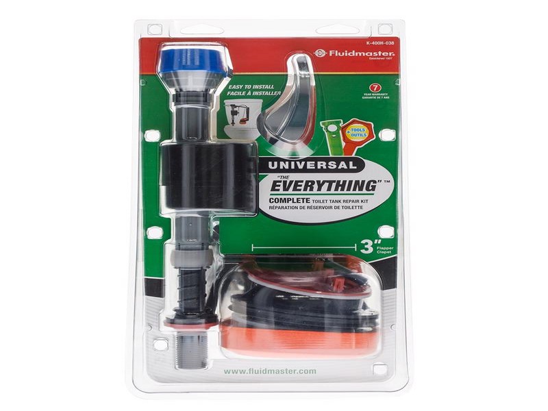 Fluidmaster Everything Toilet Repair Kit Multicolored Metal/Plastic For