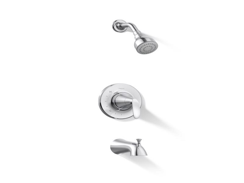 Sterling Valton Polished Chrome Tub and Shower Faucet
