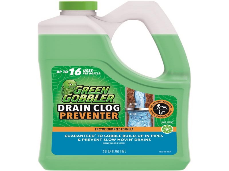 Green Gobbler Liquid Clog Preventer, 64 fl. oz.