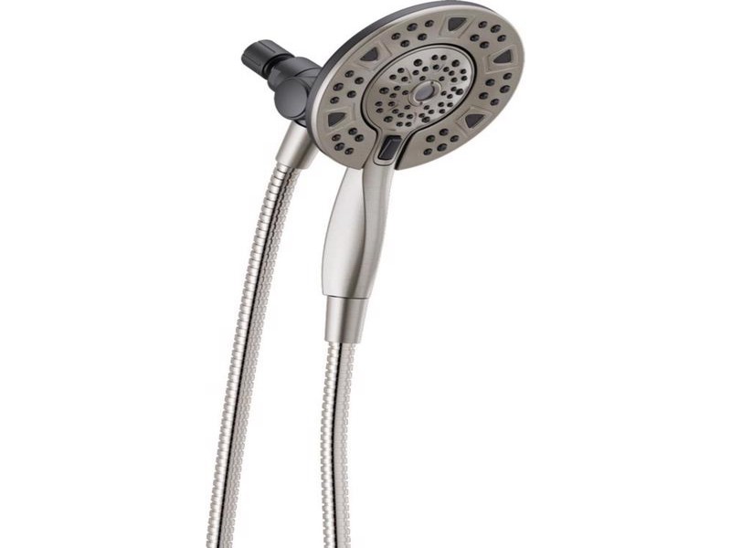 Delta Brushed Nickel Showerhead Combo, 1.75 gpm