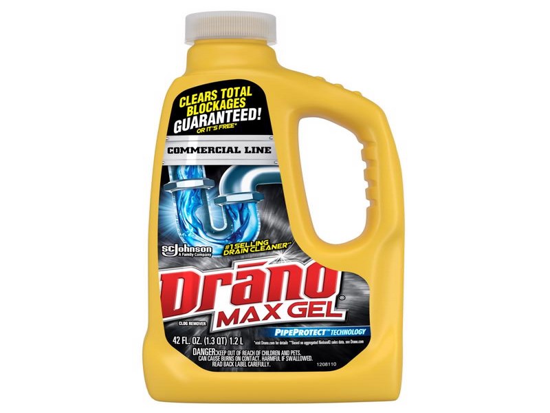 Drano Commercial Line Gel Clog Remover, 42 fl. oz.