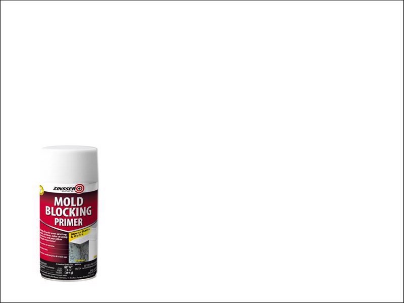 Zinsser Mold Blocking White Water-Based Alkyd Primer 13 oz