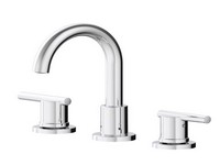 Oakbrook Collection Alexis Chrome Modern Widespread Bathroom Sink Faucet, 8