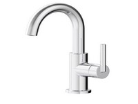 Oakbrook Collection Alexis Chrome Modern Single-Handle Bathroom Sink Faucet,
