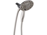 Delta Brushed Nickel Showerhead Combo, 1.75 gpm