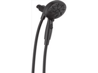 Delta Matte Black Handheld Showerhead, 1.75 gpm