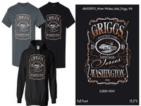 Men's Grigg's Vintage Series Hoodie Black