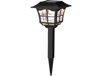 Living Accents Black Solar Powered 0.06 W LED Pathway Light, 1 pk