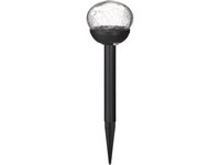 Living Accents Black Solar Powered 0.06 W LED Pathway Light, 1 pk
