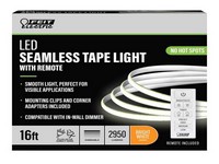 Feit LED 16 ft. L Bright White Plug-In LED Tape Light, 1 pk