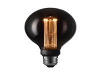 Globe Electric G30 E26 (Medium) LED Bulb Smoke 3 Watt Equivalence, 1 pk