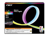 Feit 10 ft. L Color Changing Plug-In LED Rope Lights, 1 pk